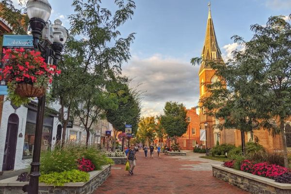 a cozy West Virginia town