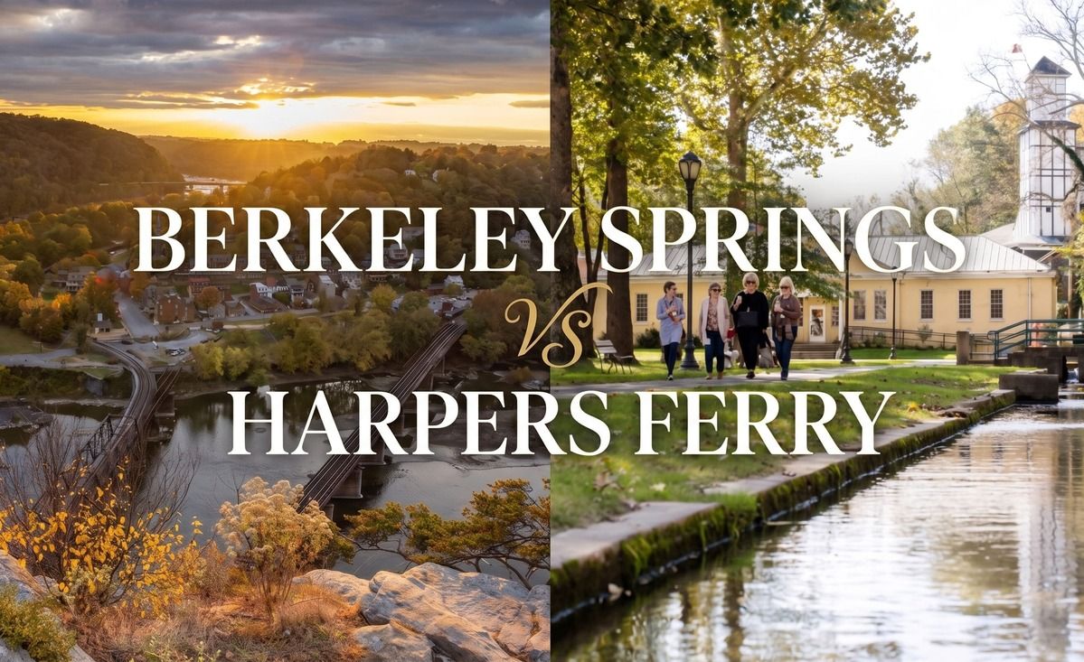 Berkeley Springs vs Harpers Ferry: A Local’s Guide Featured Image