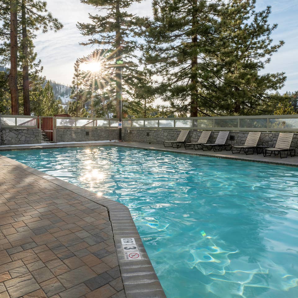 an inviting pool