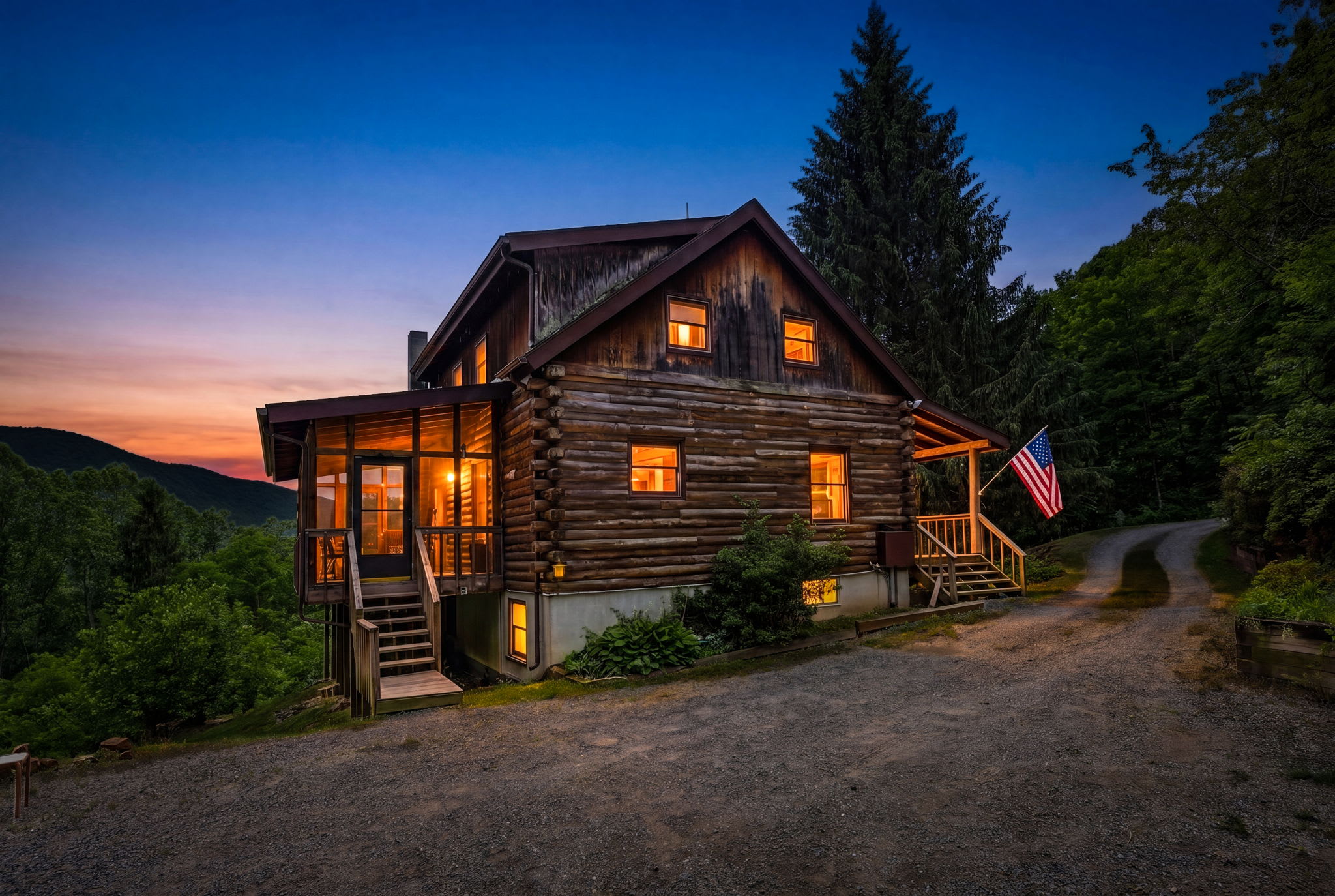 A Blue Maple cabin, marketed across 10+ booking sites